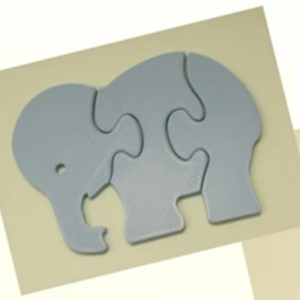 Puzle d'elefant